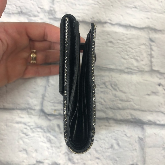 Gucci Authentic Vintage canvas & leather wallet Jackie O Monogram logo clutch - Picture 7 of 16